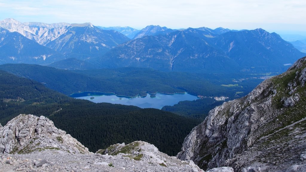 jezioro Eibsee jezioro Eibsee