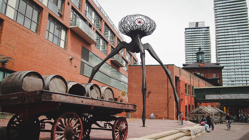 Distillery Historic District Toronto Ontario Canada