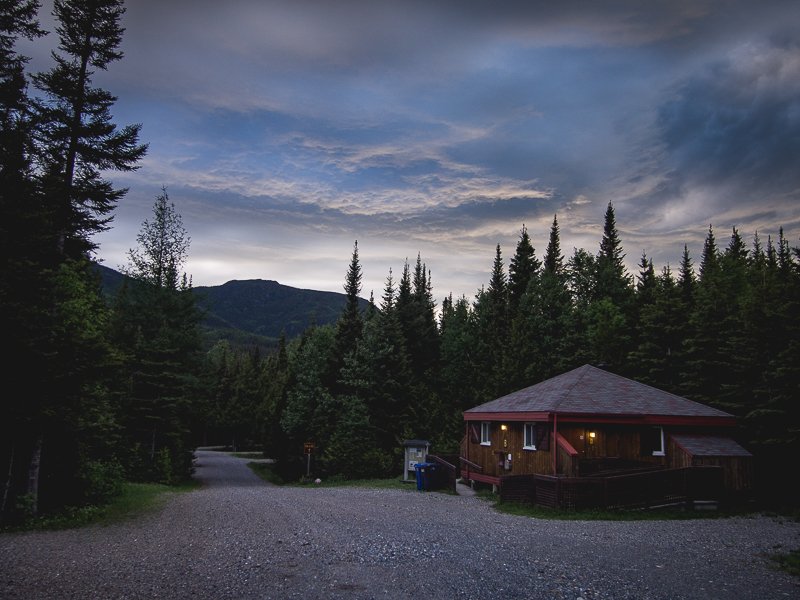 Canada Camping Cottage Sunset