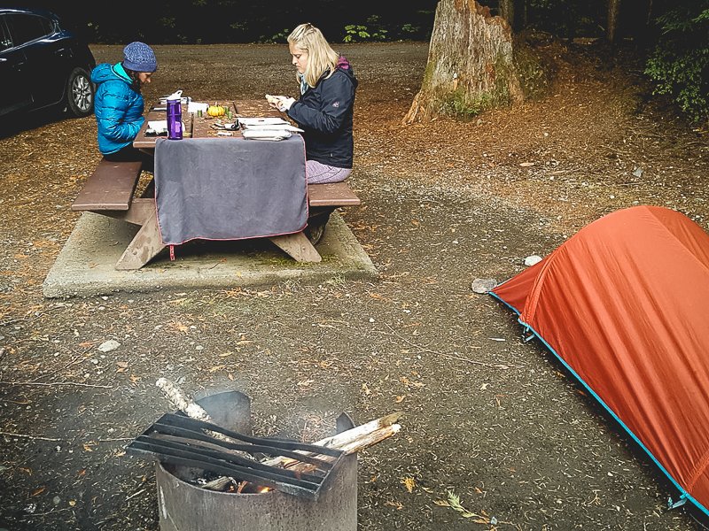 Canada Camping Campsite Frontcountry