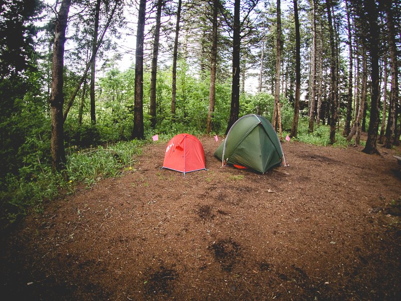 Canada Camping Tent Campsite
