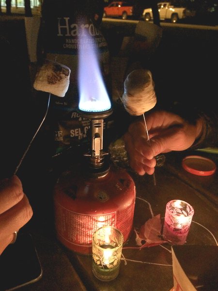Canada Marshmallow Camping Fire