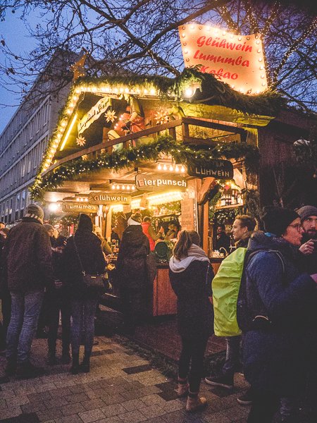 Hannover Germany Christmas market