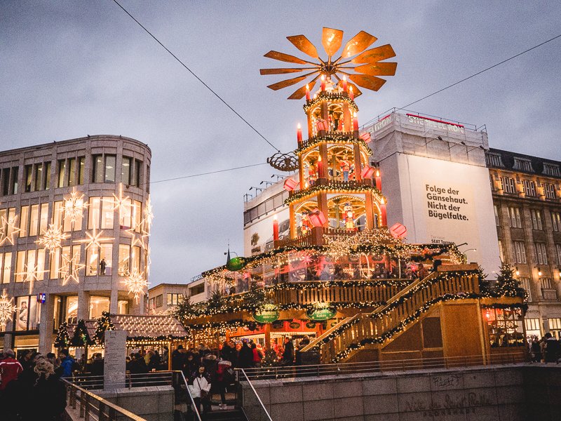 Hannover Germany Christmas market