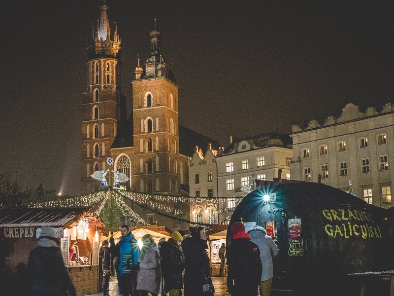 Kraków Poland Christmas market