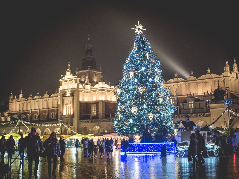 Kraków Poland Christmas market