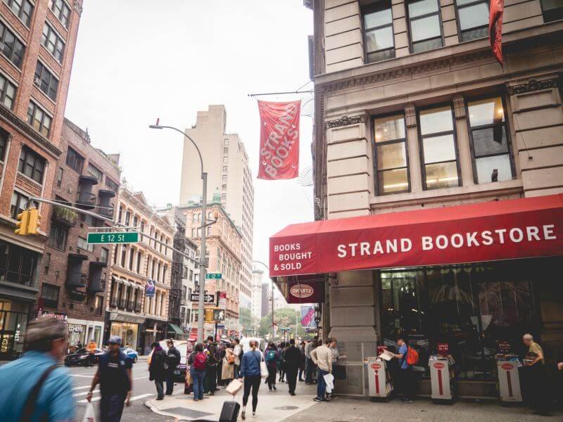 Nowy Jork Strand Bookstore