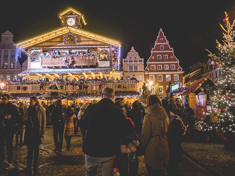 Wroclaw Poland Christmas market